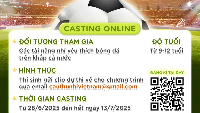 Lễ khai mạc mở màn giải đấu cầu tí hon 2025